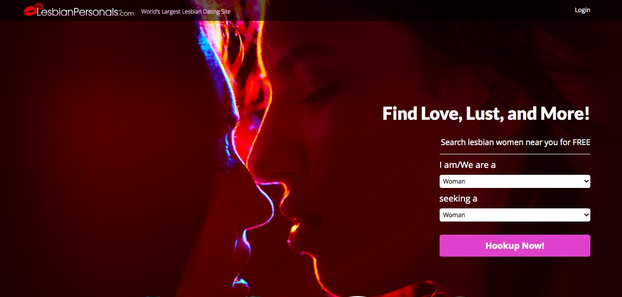 LesbianPersonals main page