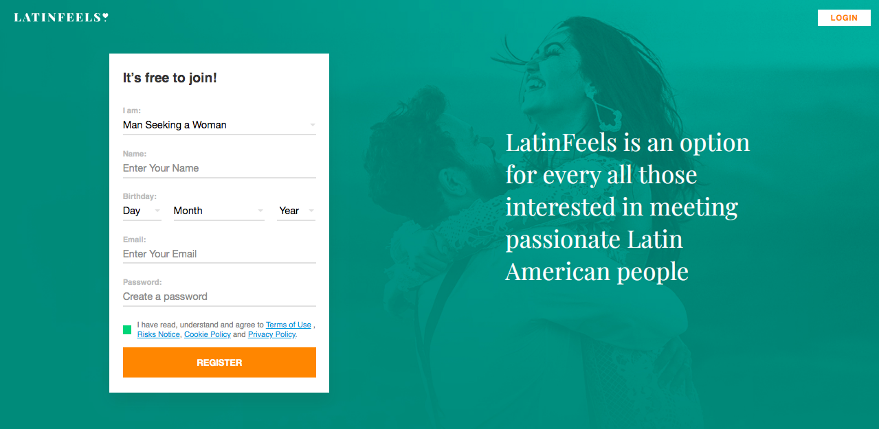 main page LatinFeels.com